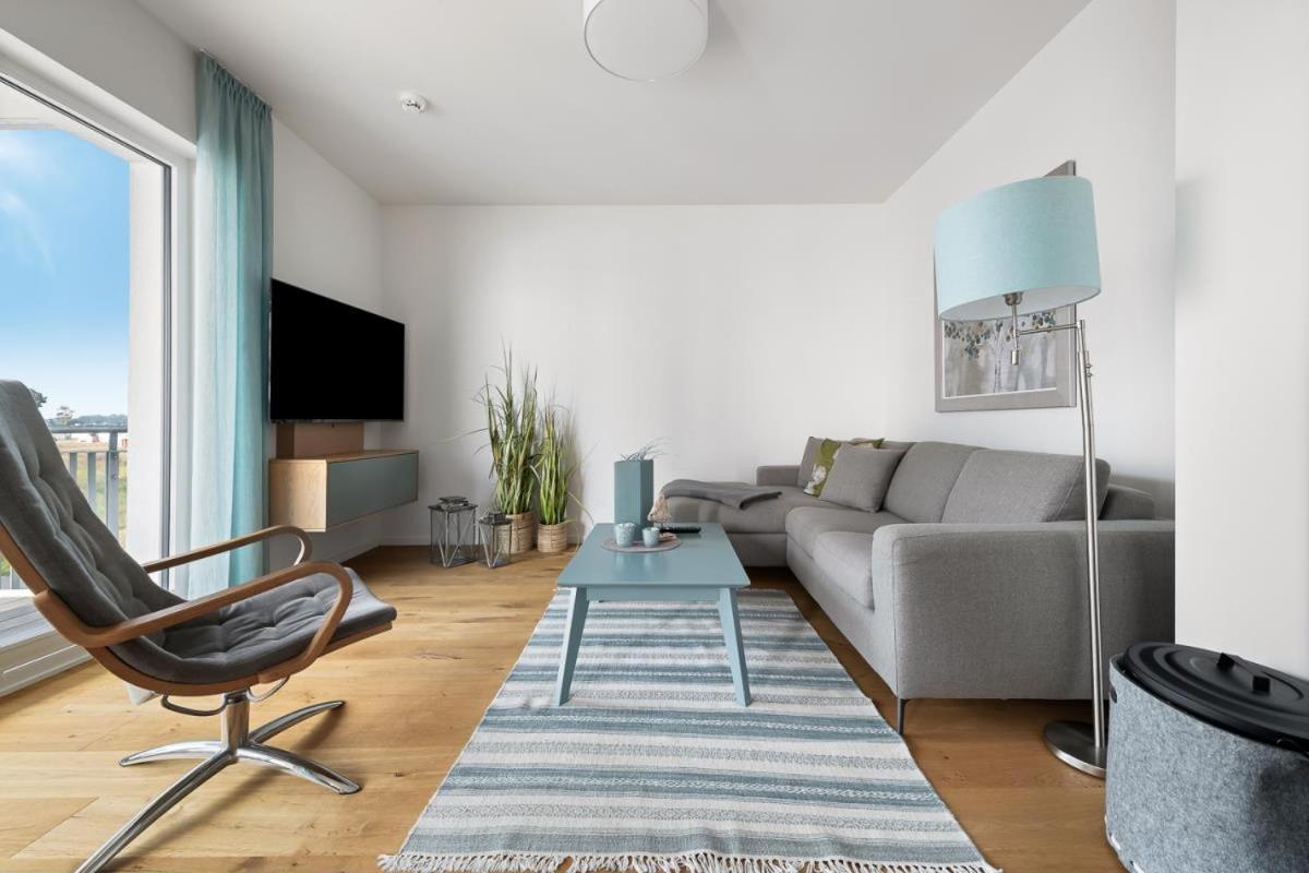 Appartement Ocean Storm- 2 Og, Balkon, Kamin à Olpenitz Extérieur photo