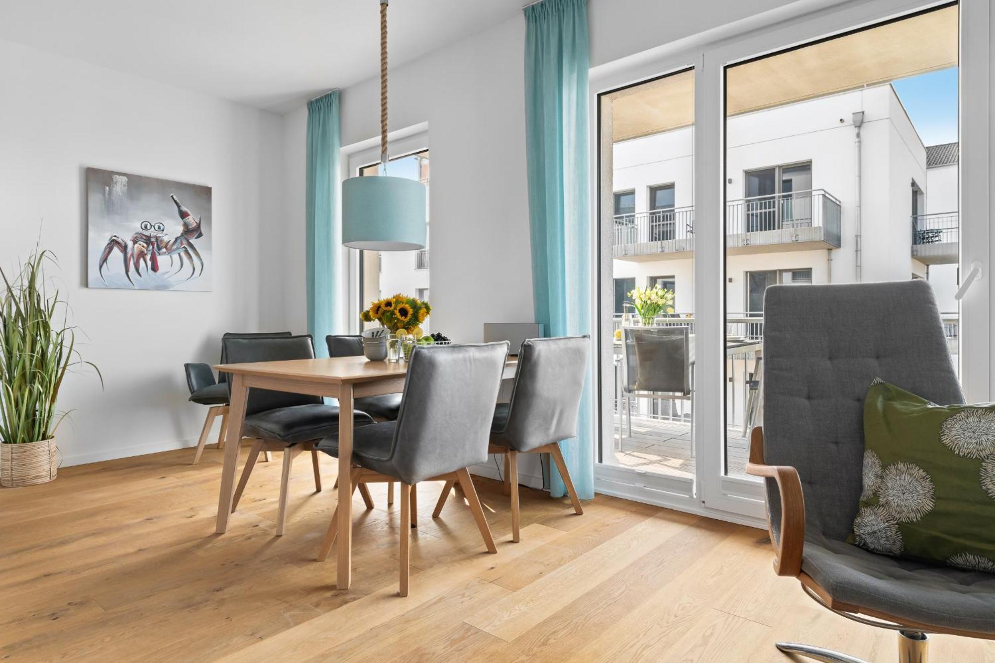 Appartement Ocean Storm- 2 Og, Balkon, Kamin à Olpenitz Extérieur photo