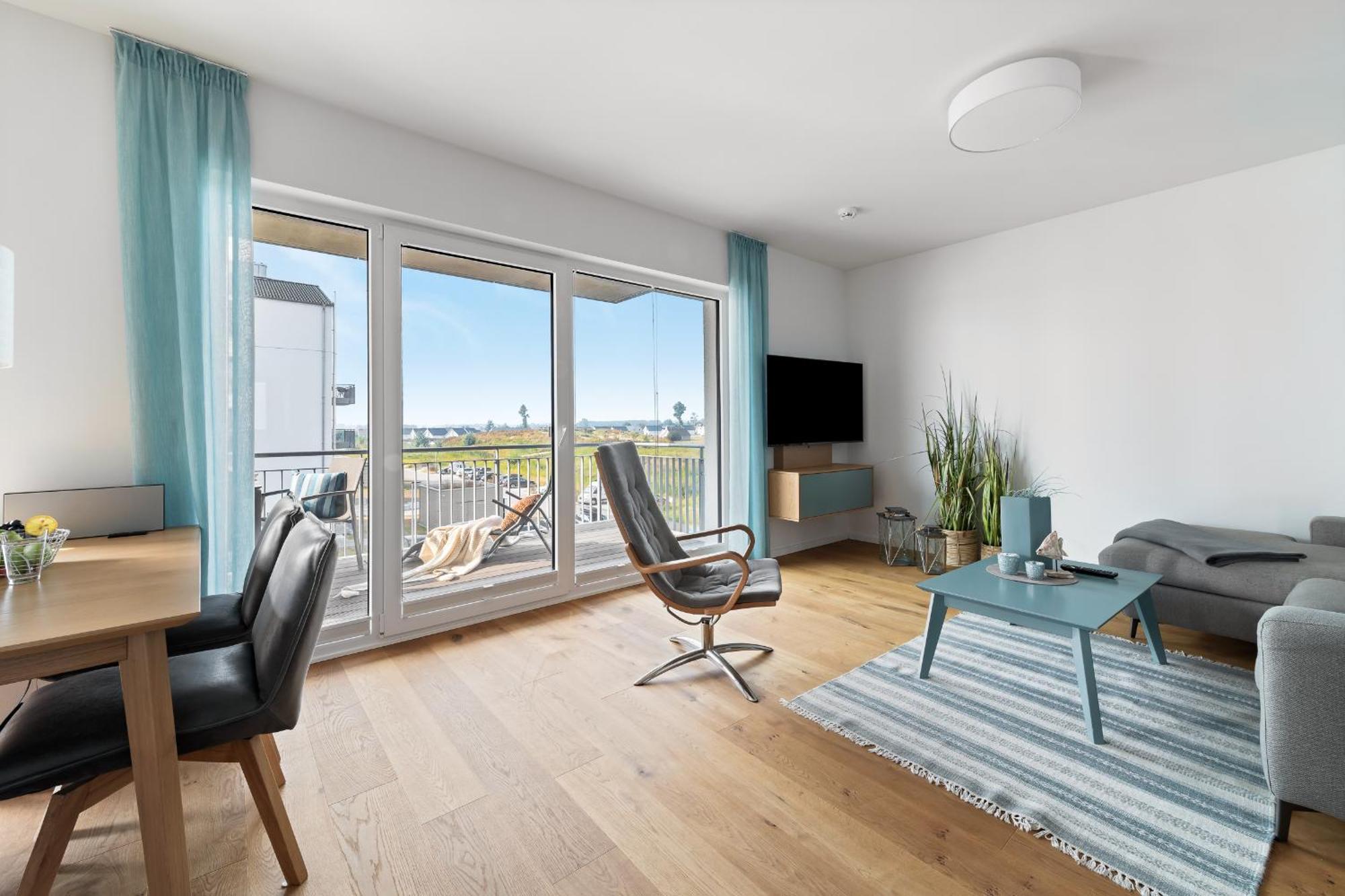 Appartement Ocean Storm- 2 Og, Balkon, Kamin à Olpenitz Extérieur photo